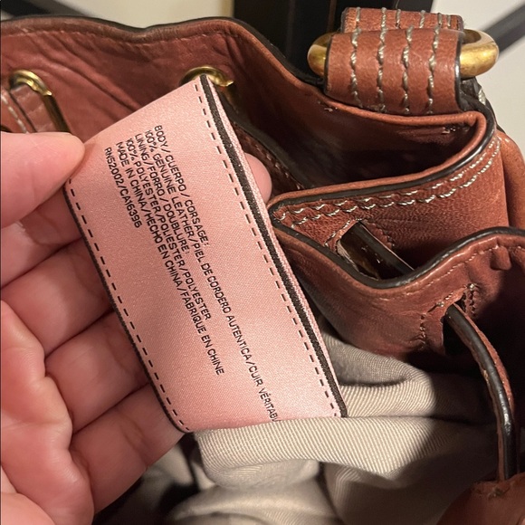 Y2K VINTAGE JUICY COUTURE FREESTYLE LOCK LEATHER LARGE TOTE SATCHEL - Picture 13 of 16